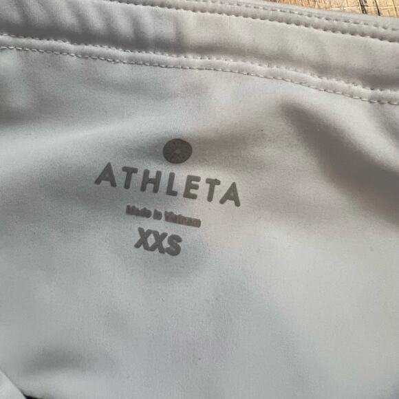 Athleta Leggings Womens XXS Precision Tight 7/8 Blue 653888 - Picture 3 of 8